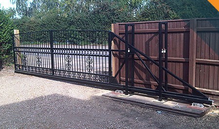 galvanised gates